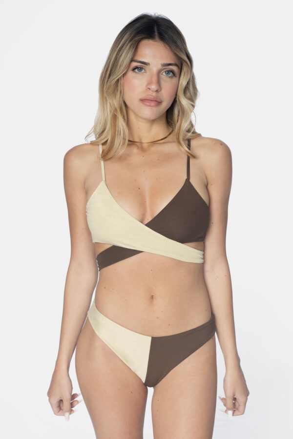 Bikini Joker Oro/Marrone