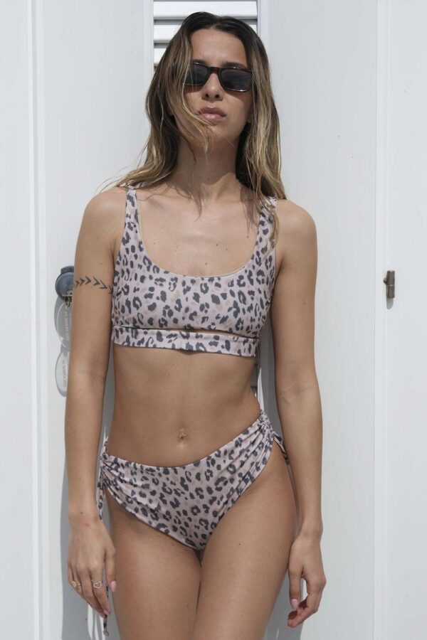 Bikini Cut Effect Maculato Beige